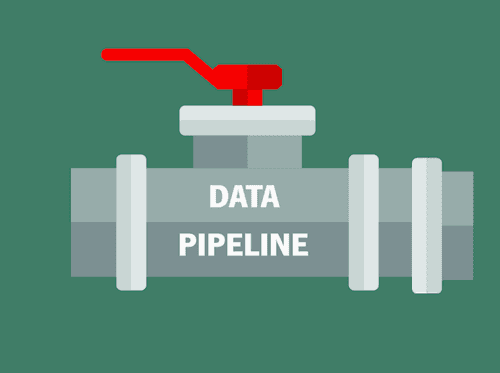 Illustration of a data pipeline.